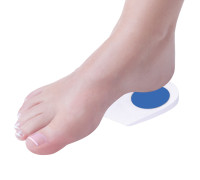 Подпяточник комфортный, с голубой мягкой вставкой, размер на выбор, пара.